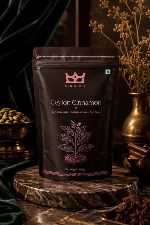 The Aroma Empire Ceylon Cinnamon Sticks 100g | Pack of 1