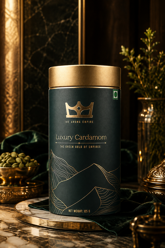 The Aroma Empire Luxury Green Cardamom Pods 125g | Pack of 1