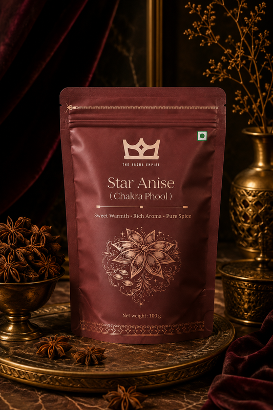The Aroma Empire Star Anise 100g | Pack of 1